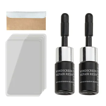 

Car Auto Windshield Glass Nano Repair Resin Fluid Window Glass Broken Chip Repairing Tool Kit Paint Care Restoration