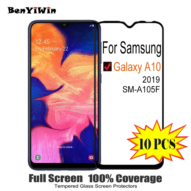 Защитная пленка из закаленного стекла для Samsung Galaxy A10 9H SM A105F pelicula de vidro | Мобильные