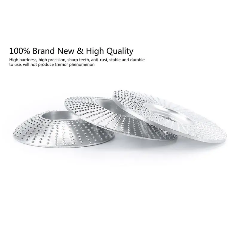 100x16mm Carbide Wood Grinding Wheel Carving Sanding Disc Woodworking Abrasive Tools For Wooden Angle Grinding Polishing Wheel