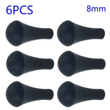 

6PCS Archery Safety Soft Rubber Blunt Broadheads Arrow Tips Practice Accessories For 6mm 8mm Outer Diameter ArrowShaft