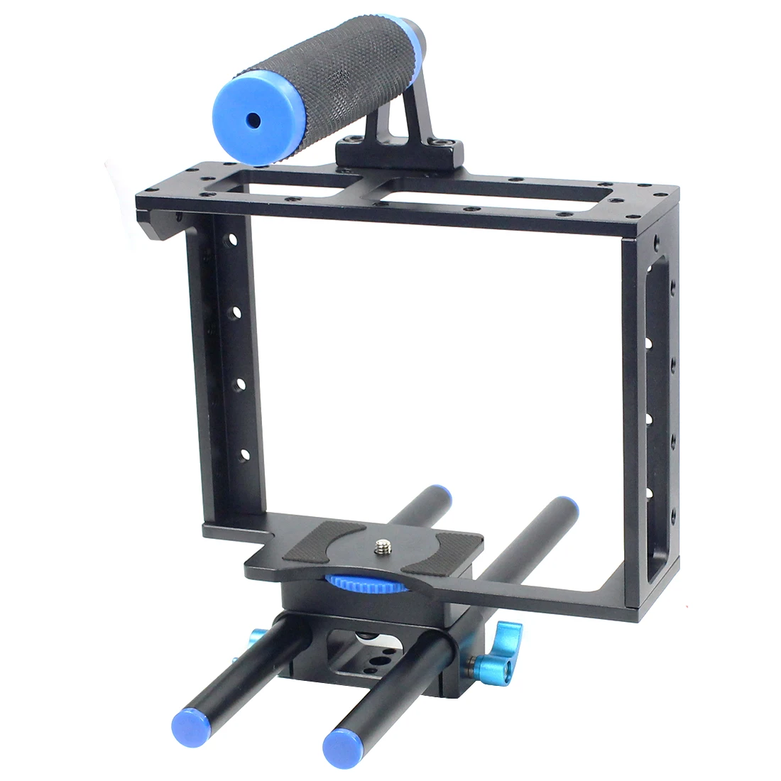 ⁦كيج و ريغ كاميرا FEICHAO Rabbit Cage مناسب لكاميرات DSLR وبدون مرآة مع مات بوكس و فولوفوكس وقبضة يد⁩ - الصورة ⁦5⁩