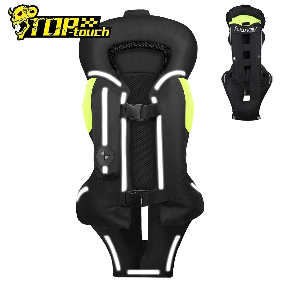 Gilet Riflettente Airbag Di Sicurezza Donna Uomo Giacca Da Moto Moto Air Bag Moto Vest Motocross Chaleco Reflectante Vest