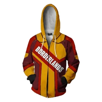 

Borderlands Cosplay Men Women Sweatshirt Harajuku Streetwear 3D Print Hooded Pullover Mens Hoodies Sweatshirts