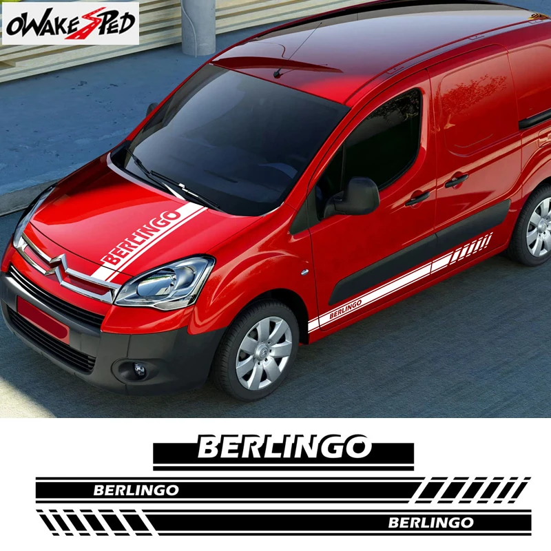 Наклейка на кузов автомобиля для Citroen Berlingo наклейка автомобильный капот полосы