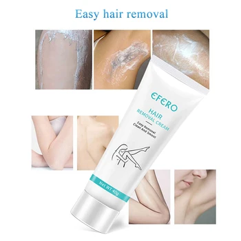 

Practical Hair Removal Cream Super Natural Painless Permanent Depilatory Cream Soft Skin Personal Skin Care Hair Removal Cream