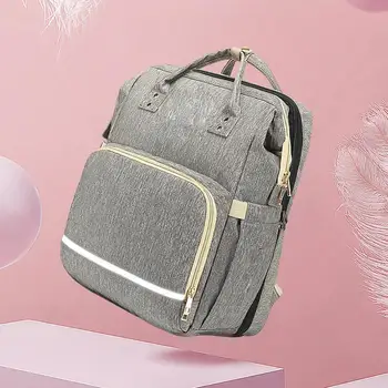 

Multifunctional Portable Diaper Bag Baby Travel Backapack Baby Bed Diaper Changing Table Pad For Mom Dad Baby Nappy Bag Baby Bed