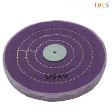 Diâmetro 3 " 8" roda de polimento feltro de lã de algodão pano de polir roda cabeça de moedura não tecida para ferro de madeira de metal