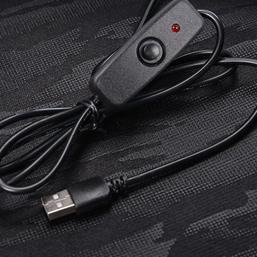 USB автомобильная нагревательная Подушка зимний автомобильный коврик Автомобильное универсальное сиденье электрическое нагревательное сиденье Подушка 12 в автомобильный Пинцет электрическая грелка