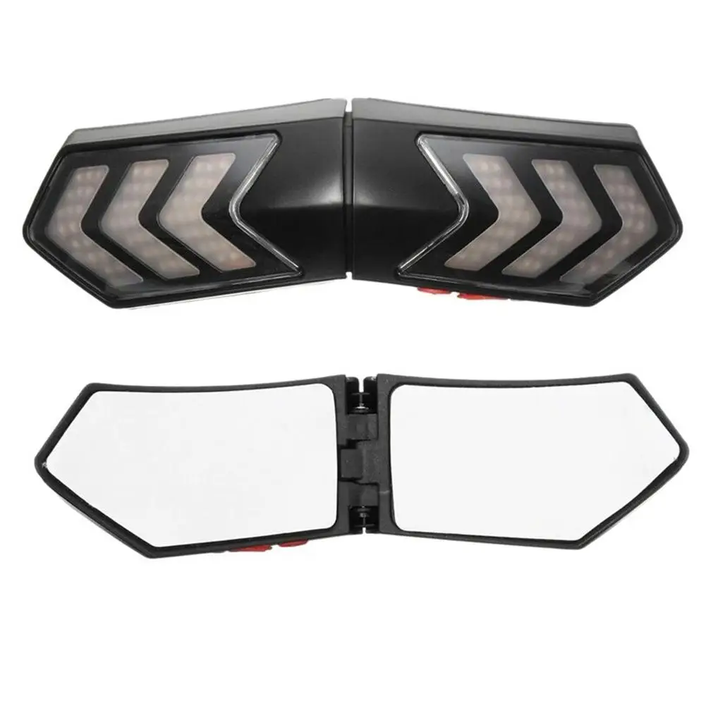 

Motorcycle Helmet Light Real-time Sync with Brake Lights and Turn Signal Lights Safety Lamp