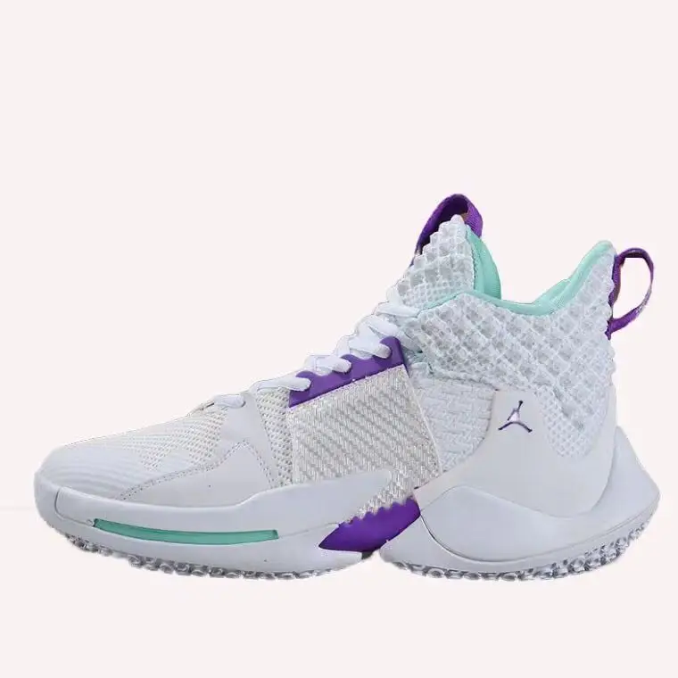 Russell Westbrook 2 basketball boots Jordan Why Not Zer0.2 PF all star Men's Basketball Shoes 40-46 - Цвет: Армейский зеленый