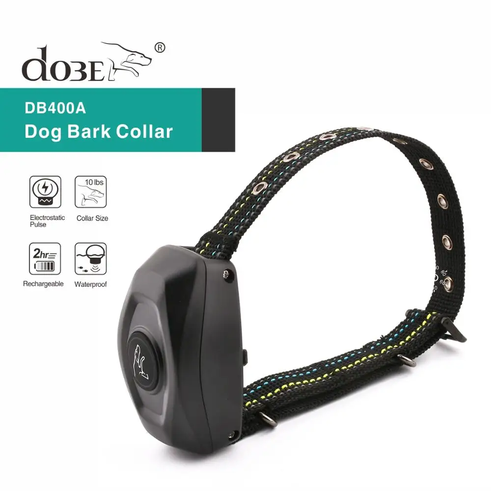 Collare Di Cane Della Corteccia Anti Collare Di Cane Della Corteccia Sound & Shock Non C' È Bisogno Di Remote No Collare Di Controllo Della Corteccia 