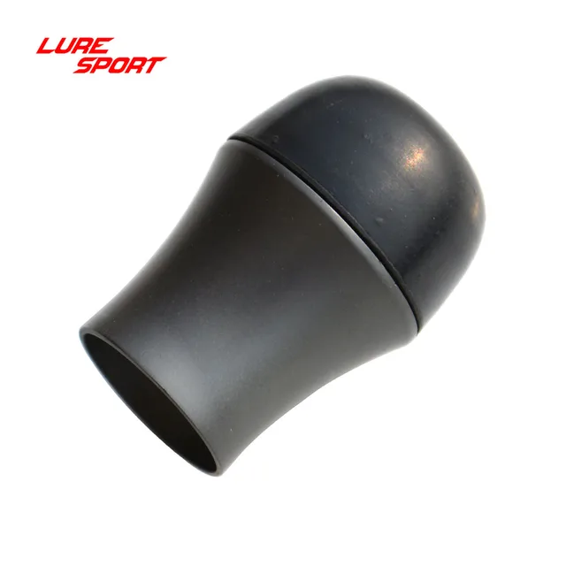 LureSport 4pcs Heavy Duty Aluminum Fighting Butt Rubber Cap Fishing Rod