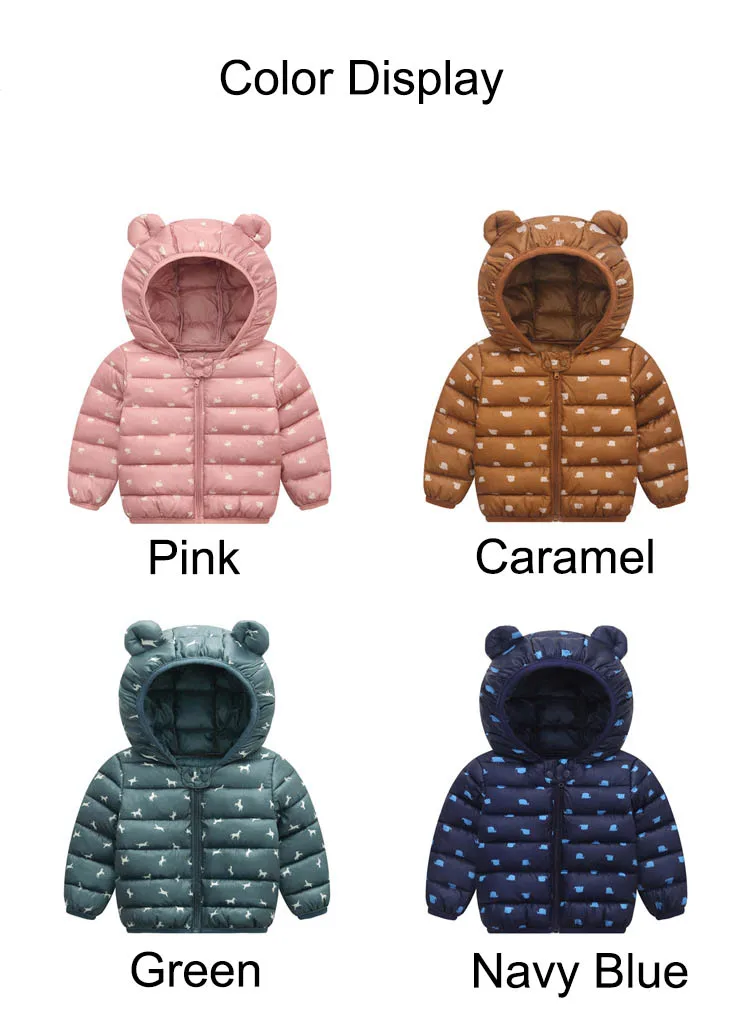 Модная осенне-зимняя верхняя одежда с героями мультфильмов для маленьких мальчиков и девочек; детские пальто с капюшоном; детские пуховики; пальто; теплая одежда для малышей