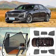 Автомобильная сторона окна магнитный солнцезащитный козырек УФ Защита луч Блокировка сетчатый козырек для Cadillac CT6