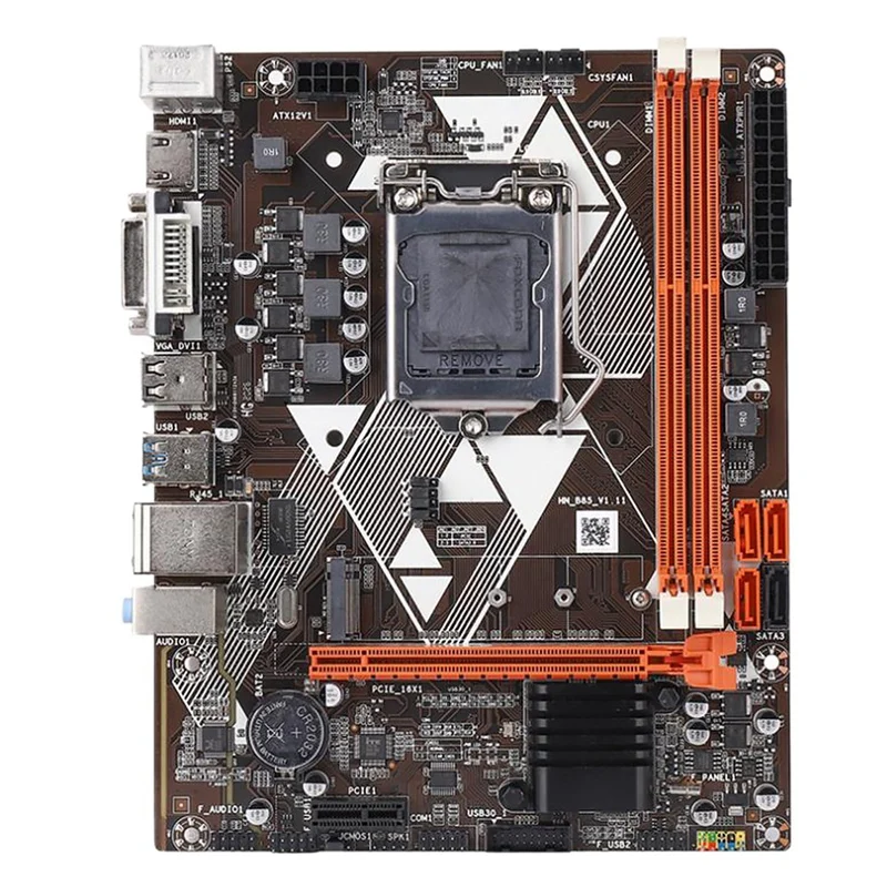 B85 Motherboard LGA 1150 Dual Channel DDR3 Support 8Gx2 M.2 for 2Nd 3Rd I5 I3 and I7 Pentium Celeron Series | Компьютеры и офис