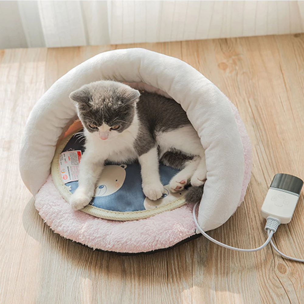 Pet Dog Cat Electric Blanket Temperature Adjustment Timing Waterproof