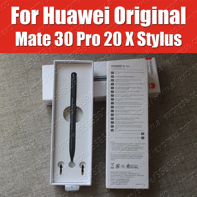 Оригинальный стилус Mate30 Pro HUAWEI M Pen Mate 20 X 30 встроенный литиевый аккумулятор для