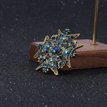 

New arrival fashion alloy retro brooch brooch buttons diamonds glass crystal apparel accessories buttons