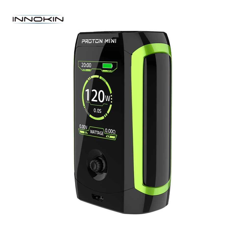 Innokin Proton Mini box mod 120 Вт контроль температуры встроенный аккумулятор 3400 мАч TC Mod fit Ajax Sub Ом Танк испаритель