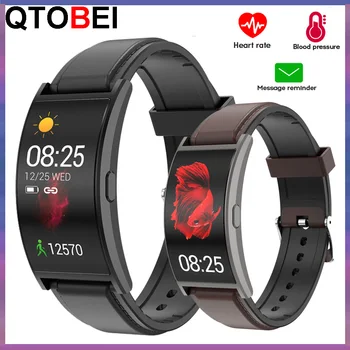 

1.5 Inch Flexible Screen Smart Band Wacth For Men Women Sport Fitness Tracker Bracelet Blood Pressure Heart Rate Android IOS