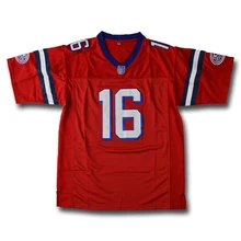 Football-Jersey Shane Movie Men Stitched Replacements Falco The 16 Red High-Quality S-3XL