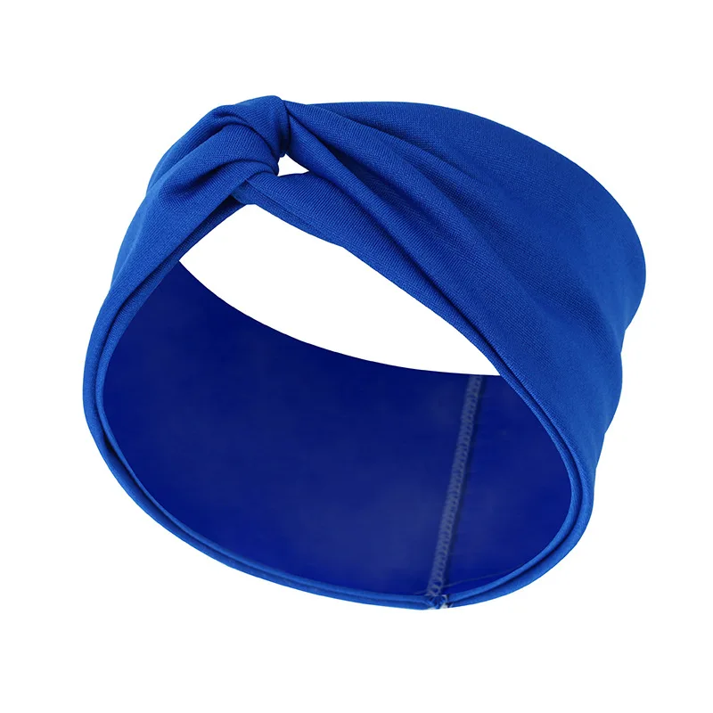 Рисунок 5 - Женская однотонная повязка на голову с перехлёстом