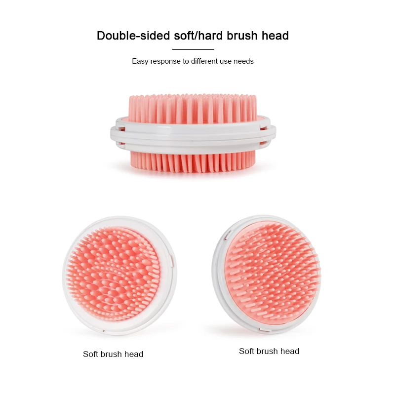 Soft Dog Bath Brush Comb Pet SPA Shampoo Massage Brush Shower Hair Removal Comb For Dogs Cats Pet Cleaning Grooming Tool