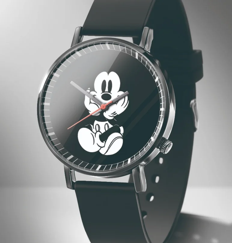 Reloj Mujer2019 новые модные часы «Микки» мальчик девочка мультфильм Кожа Кварцевые часы мальчик девочка любимый подарок Kobiet Zegarka