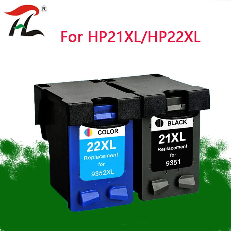 Картридж YLC21 22 для принтера hp 21xl чернильный картридж Deskjet F2180 F4180 F2200 F2280 F300 F380 380 D2300 |