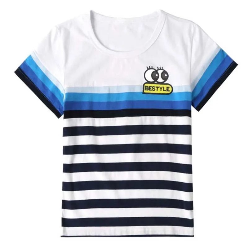 Family Clothing Fashion Striped T shirt Shorts set Mother Daughter Clothes Family Matching Outfits Father Son Clothes Set 6