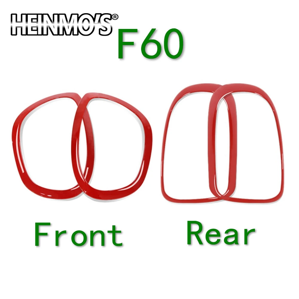 Украшение корпуса автомобиля, стильный головной фонарь, задний каркас, кольцо, крышка, наклейки, аксессуары для Mini Cooper JCW Countryman F60