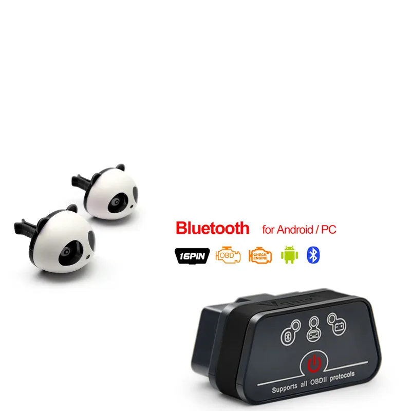 Черный ICar 2/iCar 3 iCar Pro Bluetooth 4,0/wifi obd OBD2 сканер для Android/IOS Автомобильный сканер кода ELM327 V2.1 iCar Pro Автомобильный сканер кода - Цвет: Черный