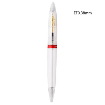 

Leak Resistance Eye Dropper Students Writing Large Capacity Smooth Fashion Durable Ink Fountain Pen Transparent School Office