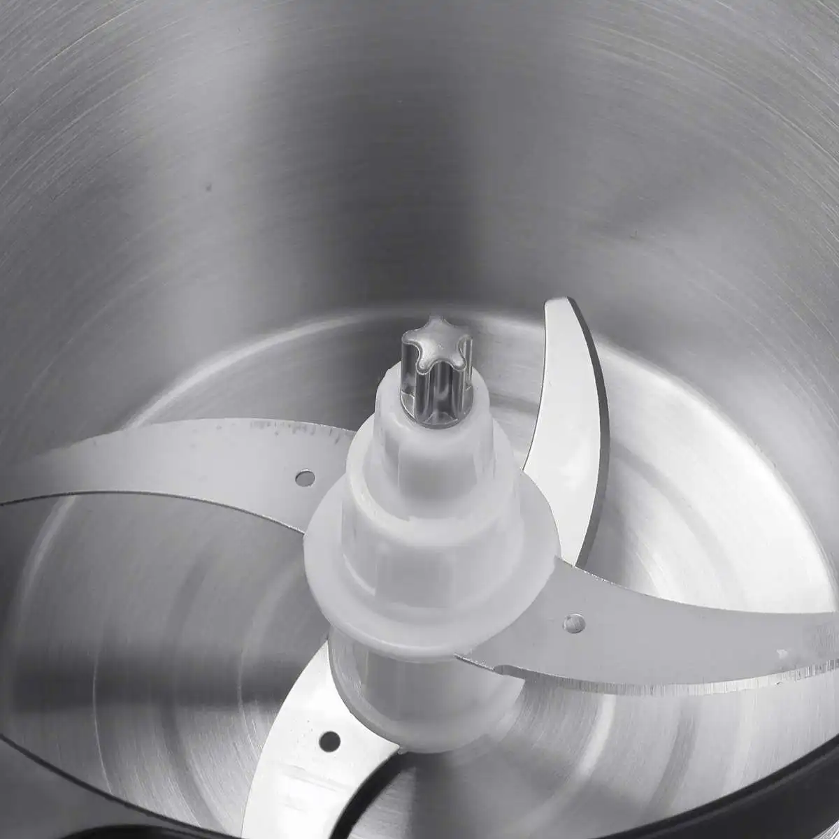 Electric Meat Grinder 1800W 6Liter Stainless Steel Chopper 2 Speeds 4 Blades Automatic Food Mixer