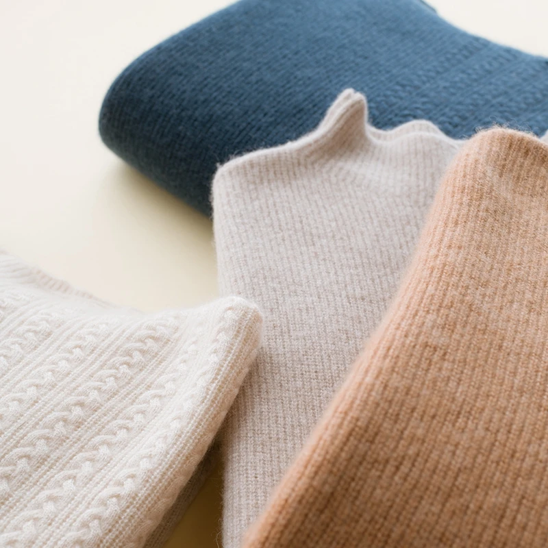 100% Cashmere High-end Women Casual Long Sweater