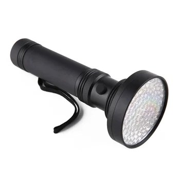 

UV Flashlight 10W 100 LEDs 395 Nm UV LED Torch Back Detector Light For Dog Cat Urine, Pet Stains, Bed Bugs, Scorpions 6 X AA