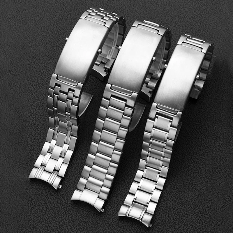 

Watch Accessories Band Stainless Steel Strap for Omega 007 Seamaster Planet Ocean 300m Sports Watchband Bracelet 18mm 20mm 22mm
