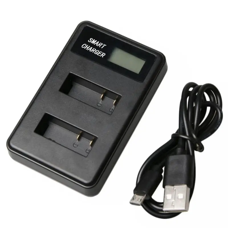 ЖК-дисплей двойной порт USB зарядное устройство для SJCM SJ4000/5000/6000/7000