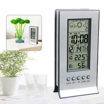 

Wireless Weather Station With Wireless Sensors Meter Station Thermometer Hygrometer Alarm Clock Calendar Temperature Records