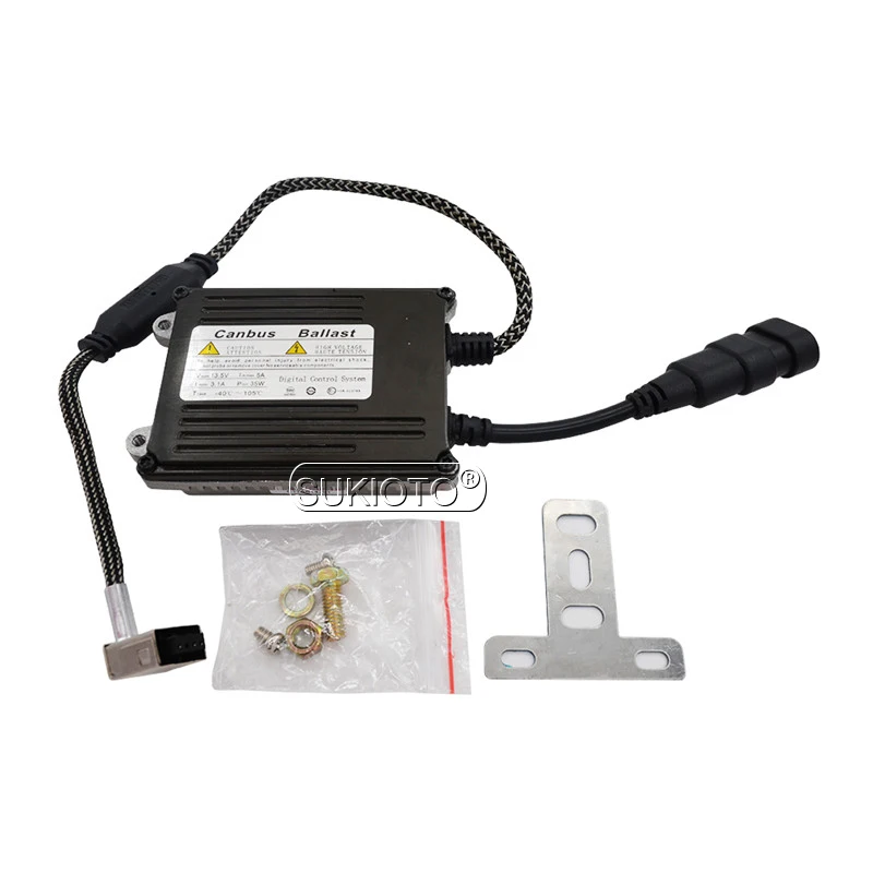 SUKIOTO 35W Xenon D1S Canbus Ballast Replacement For Auto Headlight D1S D1R Xenon Kit Car Styling Digital Slim Ballast Reactor (5)