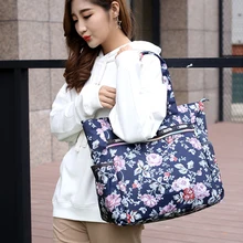 Women Canvas Shoulder Bag Totes Handbag Simple Crossbody Bags Interior Pocket