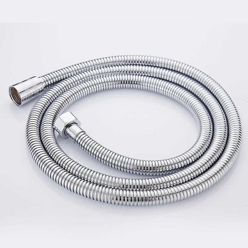 

Wholesale Sprinkler Hose Sanitary Ware Shower Hand-Held Small Nozzle Water Heater Stainless Steel Explosion-Proof 1.5m 2 M Disch