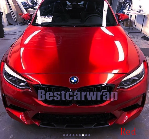 diamant leer Arabisch 3M Kwaliteit Gloss Candy Metallic Rood Vinyl Wrap Hele Auto Wrap Die Film  Luchtbel Gratis/Initial Lage tack Lijm 1.52x18m| | - AliExpress