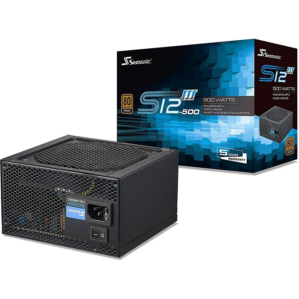 Power supply seasonic 500 W [ssr-500gb3] | Компьютеры и офис