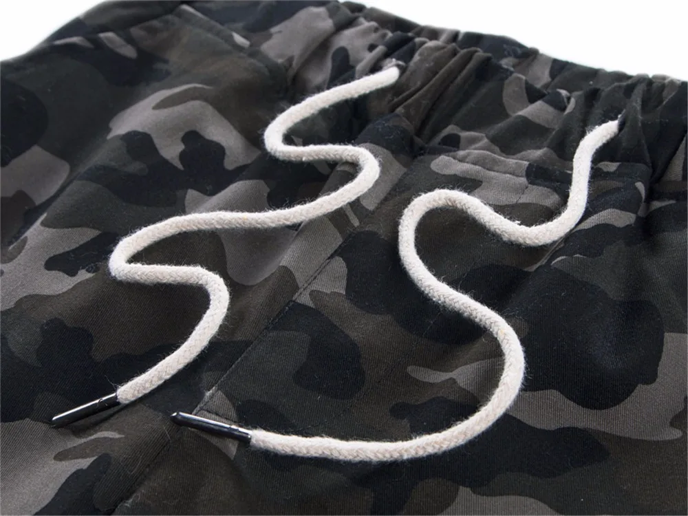 Cotton Mens Jogger Autumn Pencil Harem Pants Men Camouflage Military Pants Loose Comfortable Cargo Trousers Camo Jogger