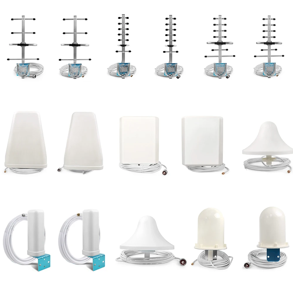 

Мобильная антенна с усилением 2G 3G 4G 8DB, уличная Антенна Yagi, усилитель направленного сигнала, кабель 50 футов, Разъем N male для ретранслятора