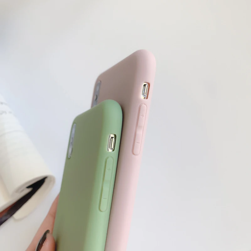 Мягкий ТПУ противоударный чехол для телефона для iphone 11 Pro Max X XR XS Max 7 8 6 Plus чехол