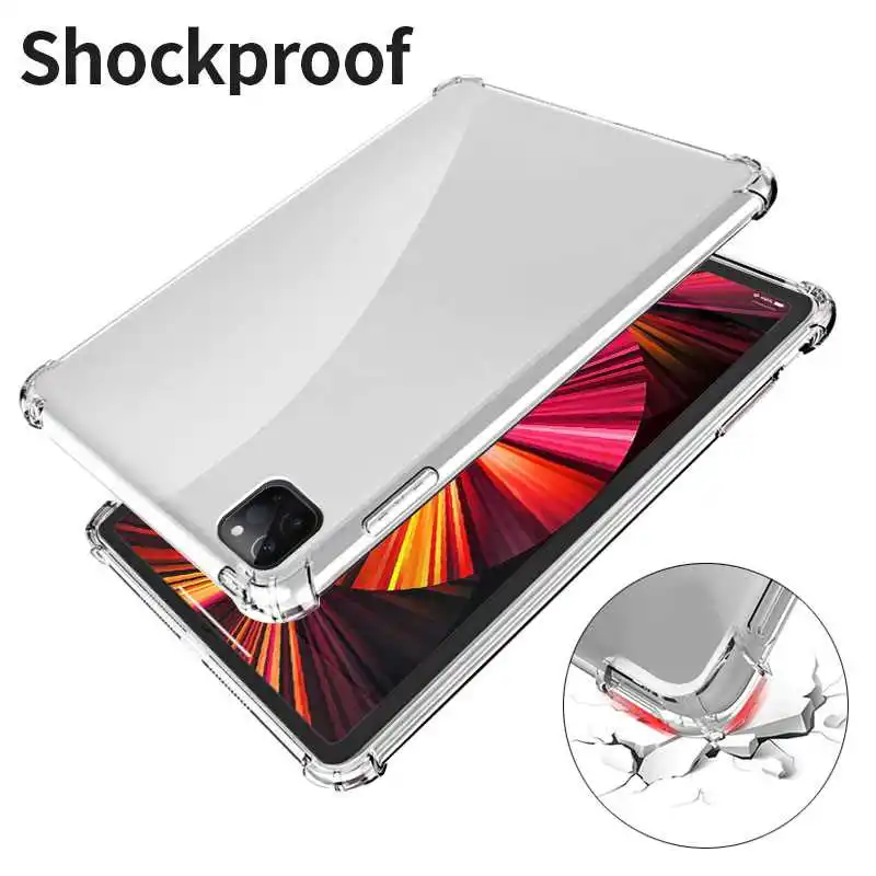 Модный прозрачный мягкий чехол для iPad Pro 11 2021 12 9 2020 2018 планшета | Компьютеры и офис