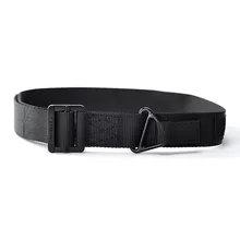 Нейлоновый пояс Секретная служба веб-Пояс CQB Rappel спасательный кожаный ремень тактический спасательный пояс