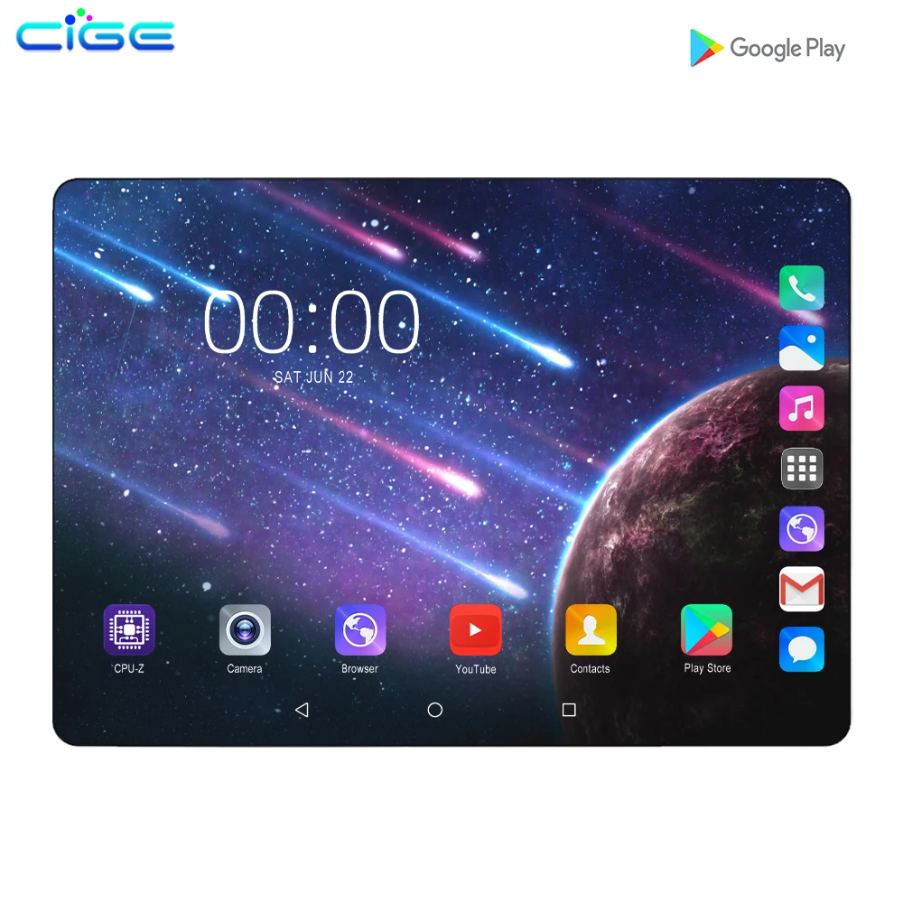  10 Inch tablet Android 9.0 Octa Core 6GB RAM 128GB ROM 3G 4G FDD LTE Wifi Bluetooth GPS Phone call 